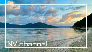 Beautiful waves in Kakeroma island,Japan[Healing]