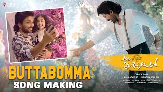 Butta Bomma Song Making | Ala Vaikunthapurramuloo | Allu Arjun, Pooja Hegde | Trivikram | Thaman S