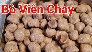 Cách Làm Bò Viên Chay, Dai Thơm Ngon Tại Nhà | Homemade Meat Ball