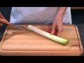 The best way to prepare leeks