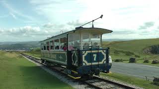 The Great Orme / Y Gogarth, Tramway and Llandudno, North Wales / Cymru, Great Britain - August 2019.