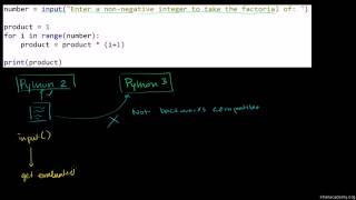 #10.Python 3 Not Backwards Compatible with Python