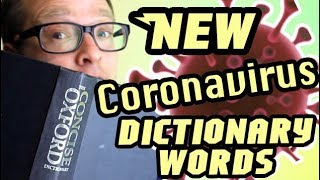 New Coronavirus Oxford English Dictionary Words 2020