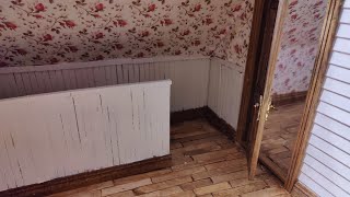 Dollhouse ATTIC Rooms Part 2- False Stairwell plus What's Happening Among the Dolls #7