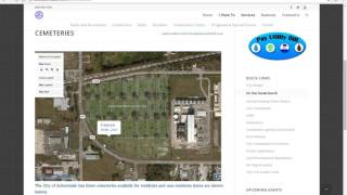 Cemetery Search Tutorial