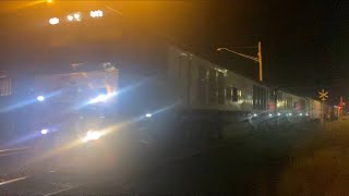 Up SCT 2PM9 with CSR013 and CSR024 at north Geelong heading to Laverton 20/7/2023