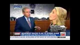 Senator Menendez \u0026 CNN's Dana Bash Speak about Syria