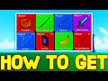 HOW TO GET ALL WEAPONS in MEME SEA! ROBLOX