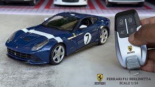 HD Miniature | Unboxing of Ferrari F12 Berlinetta 1/24 Bburago Diecast Scale Model