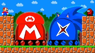 Super Mario Bros. Can Mario Press The Ultimate Mx - Shin Sonic Tapes Switch | PixSaga Mario