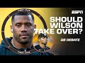 'It would be a MISTAKE to start Russell Wilson OVER Justin Fields!' 👀 - Dan Orlovsky | First Take