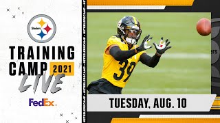 Pittsburgh Steelers Training Camp Live: August 10
