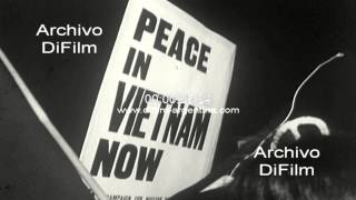 DiFilm - Anti-Vietnam demonstration in England 1969