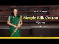 Simple Silk Cotton Sarees From Rs.3200/- | Prashanti | 6 Nov 24