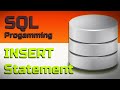 Basic SQL Insert Data using SQL Insert Statement - How to insert data using SQL