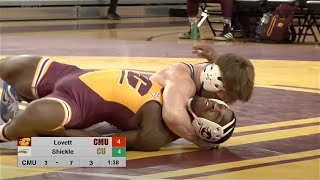 149lbs Kyle Schickel (Clarion) vs Johnny Lovett (Central Michigan)