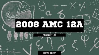 2008 AMC 12A Problems 1-10