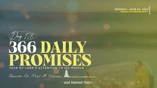 366 DAILY PROMISES | Day 176  | With Apostle Dr. Paul M. Gitwaza (English Subtitle Version)