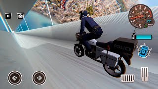 Mega Ramp Police Moto Bike Stunt Master - Gameplay Android game