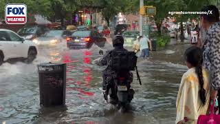 Watch: Thunderstorms Flood New York City, Turn Brooklyn Streets Into Canals