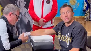 GENNADY GOLOVKIN LOOKS INTENSELY FOCUSED IN PREPARATION FOR TRILOGY FIGHT AGAINST CANELO ALVAREZ
