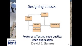 Chapter 8, video 1: code duplication