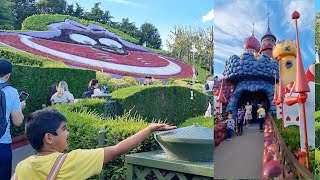 Alice's Curious Labyrinth Exploration at Disneyland Paris 🐇🏰  | Discover Wonderland's Wonders!