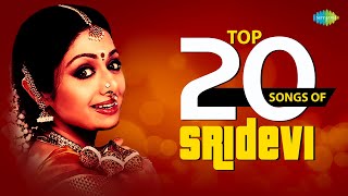 Top 20 Songs of Sridevi | Nostalgic Hindi Songs | Evergreen Hits | Nainon Men Sapna | Taki Oh Taki