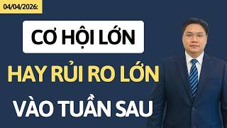 Chứng khoán hôm nay | Nhận định thị trường | Vnindex cơ hội lớn hay rủi ro lớn vào tuần sau