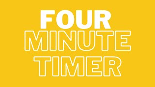4 Minute Timer (Yellow)