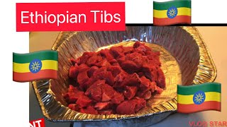 Ethiopia 🇪🇹: Ethiopian tibs / ለምለም/ yetbi / Tofik tube/ Amharic /