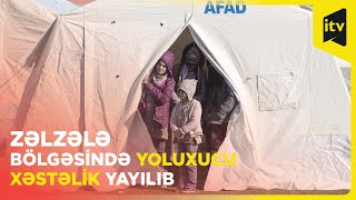 Zəlzələ bölgəsində yoluxucu xəstəlik yayılıb