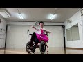 足こぎ車いすcogyで踊ってみた（ソロ）　ＹＭＣＡ