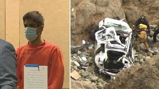 Pasadena man who drove family off cliff pleads not guilty