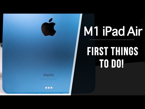 M1 iPad Air 5 (2022) – 18 first things to do!
