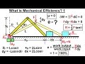 Mechanical Engineering: Ch 13: Virtual Work Applications (8 of 39) What is Mechanical Efficiency? 1