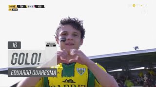 Goal | Golo Eduardo Quaresma: Tondela (1)-1 FC Arouca (Liga 21/22 #27)