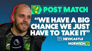 Teemu Pukki: "When You Play Against 10 Men, You Need to Win" | Newcastle 1-1 Norwich | Post Match