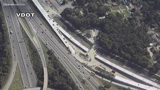 New flyover ramp from I-64 west to I-264 east is now open to traffic