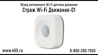 Обзор автономного Wi-Fi датчика движения \