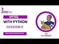 MYSQL WITH PYTHON DML QUERIES