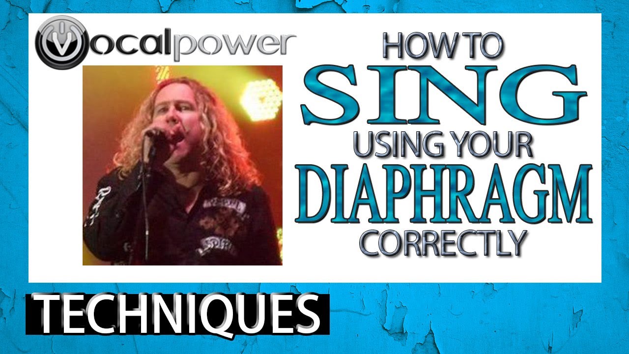 How To Sing Using Your Diaphragm Correctly - Breathing Tips For Singers ...