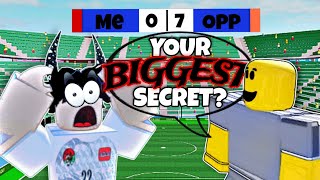 LOSE the 1V1 = QUESTION or DARE 😵 - Touch Football Roblox ⚽️