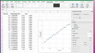 Excel Scatterplot with Error Bars and Axis Labels
