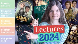 📚 Je classe mes lectures 2024 | TIERS LIST