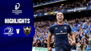 Instant Highlights - Leinster Rugby v Northampton Saints Semi-finals │ Investec