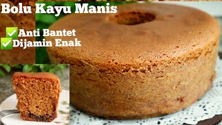 Pecinta Bolu‼️..Ayo Merapat Bikin Bolu Kayu Manis|| Cinnamon Cake||Mudah,Anti Bantet,Super Moist💯