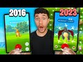 Pokémon GO in 2016 vs 2023!