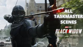 All TaskMaster Scenes | Black Widow (2021)
