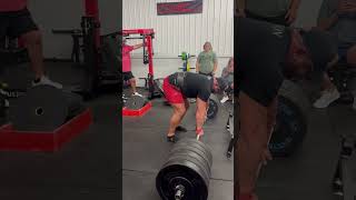 710lbs mammoth bar deadlift for speed